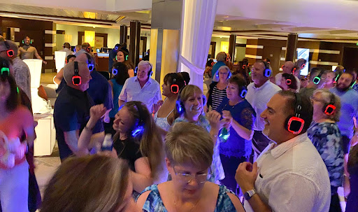 Silent disco is one of the more popular activities on Celebrity Equinox. 