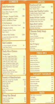 Delhi Darbar menu 5