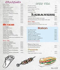 Zufruta Cafe & Juice Lounge menu 2