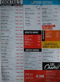 Matchbox Pub & Grub menu 4