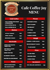 Cafe Coffee Joy menu 1