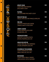 Andromeda Rooftop And Lounge Bar menu 7