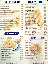 Vaishnavaa's Thattu Idly menu 2