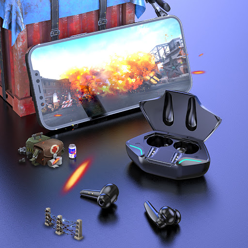 Title 4, Wireless Binaural TWS Gaming Low Latency Blueto...