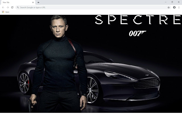 The Spectre New Tab & Wallpapers Collection
