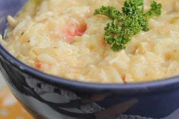 Classic Cheesy Chicken and Rice Soup