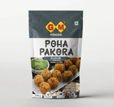 Unbraded Gm Poha Pakoda 200gm - 200 gm