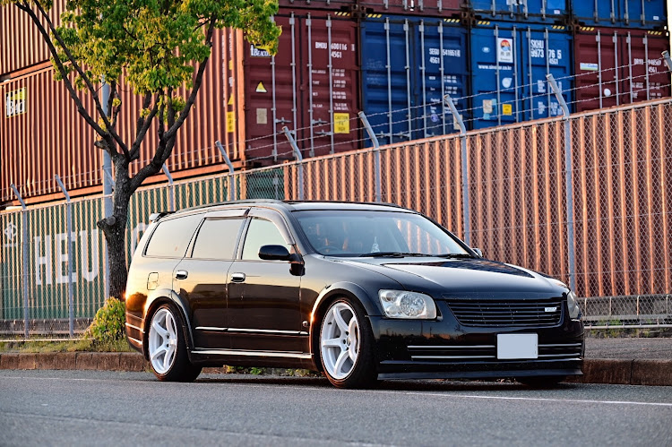 ステージアの350S・GW・低そうで低くない少し低い車・V35スカイラインクーペ・霞埠頭に関するカスタム事例の投稿画像11枚目