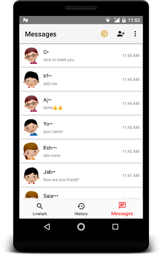 Screenshot Livetalk - Live Video Chat