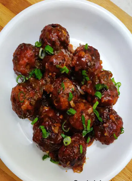 Veg Manchurian (Dry)