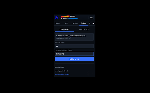Unofficial Octra Wallet screenshot 3