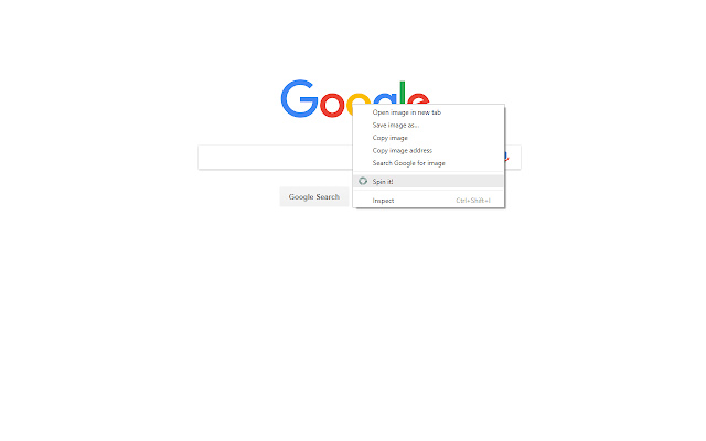 SpinIt chrome extension
