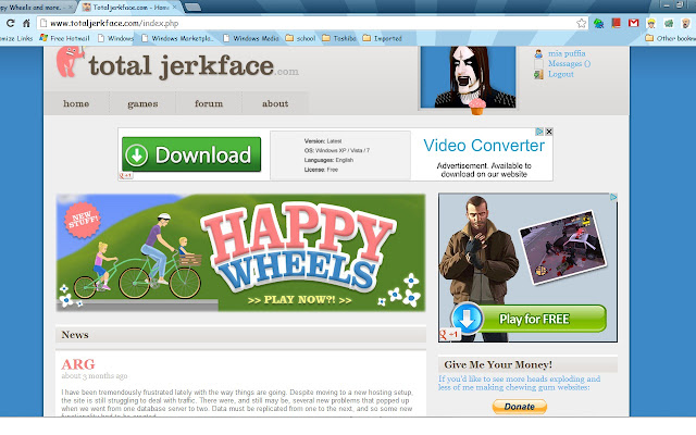 Happy Wheels Full Version Totaljerkface.com 