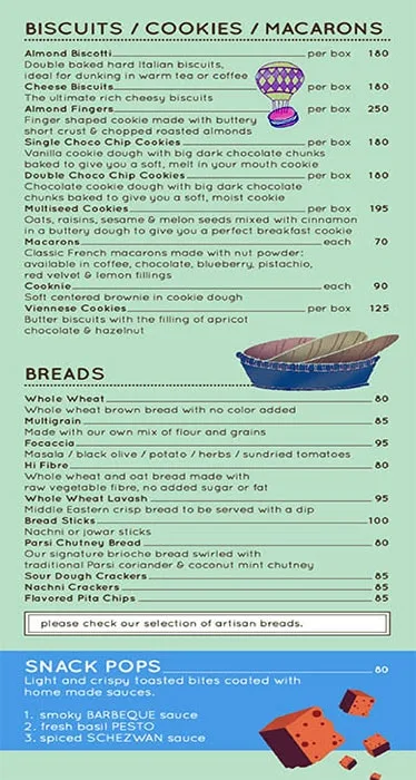 Theobroma menu 