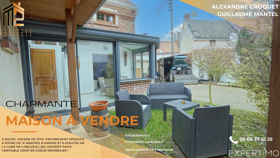 Vente maison 5 pièces 117 m² à Boves (80440), 265 000 €