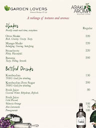 Garden Cafe menu 3