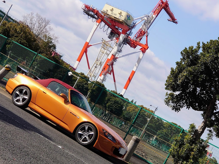 S2000のオレンジの魔術師・充電ドライブ・縦構図・キリンの親子・奥行きショットに関するカスタム事例の投稿画像7枚目