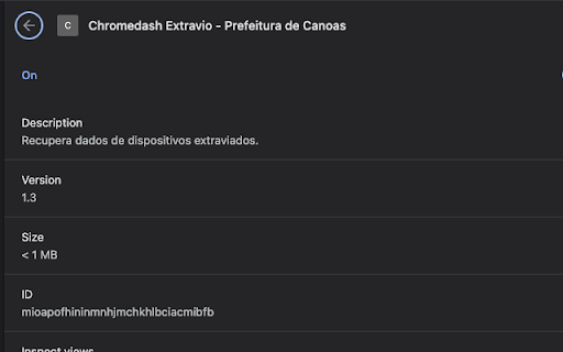 ChromeLoc - Prefeitura de Contagem