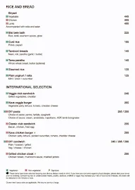 Kava Kitchen & Bar - Fairfield By Marriott menu 3