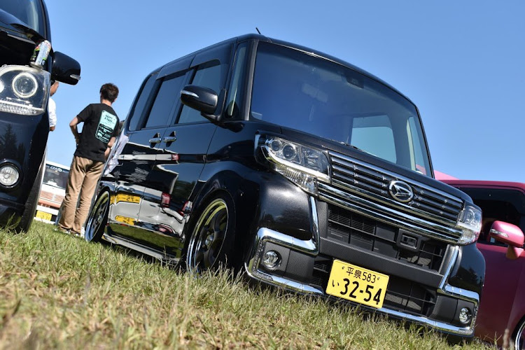 タントカスタムのタントカスタムla600s・WORKマイスター・イディアル車高調・JLINEに関するカスタム事例の投稿画像4枚目