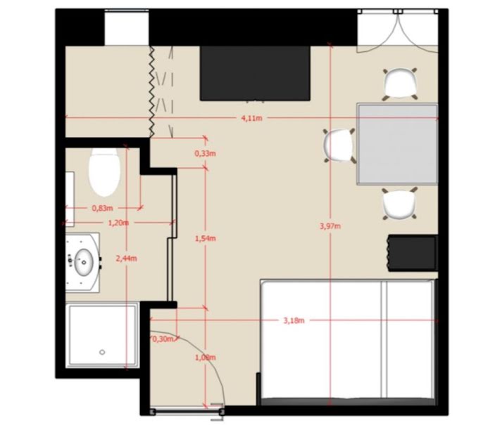 Location  appartement 1 pièce 12.5 m² à Ecully (69130), 630 €