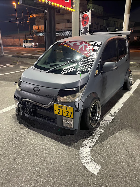 ムーヴカスタムの12月もよろしくお願いします・停めないの⁇・バネ交換に関するカスタム事例の投稿画像6枚目
