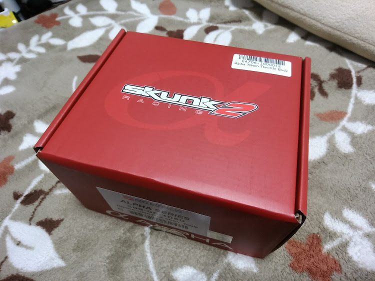 アコードのビッグスロットル・skunk2・US・HONDA・海外製パーツに関するカスタム事例の投稿画像1枚目