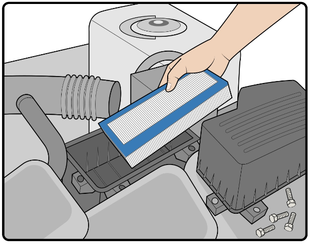 Reconnect the Air Filter Housing