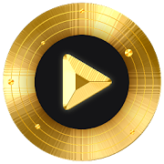 Gold Music Player  Icon