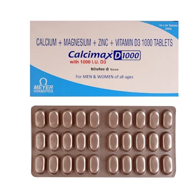 CALCIMAX-D 1000MG 30TAB