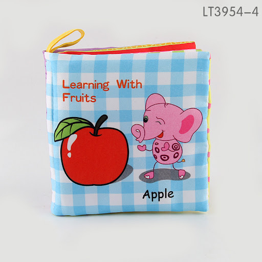 Title 1, Baby Three-dimensional Palm Cloth Book, Early E...