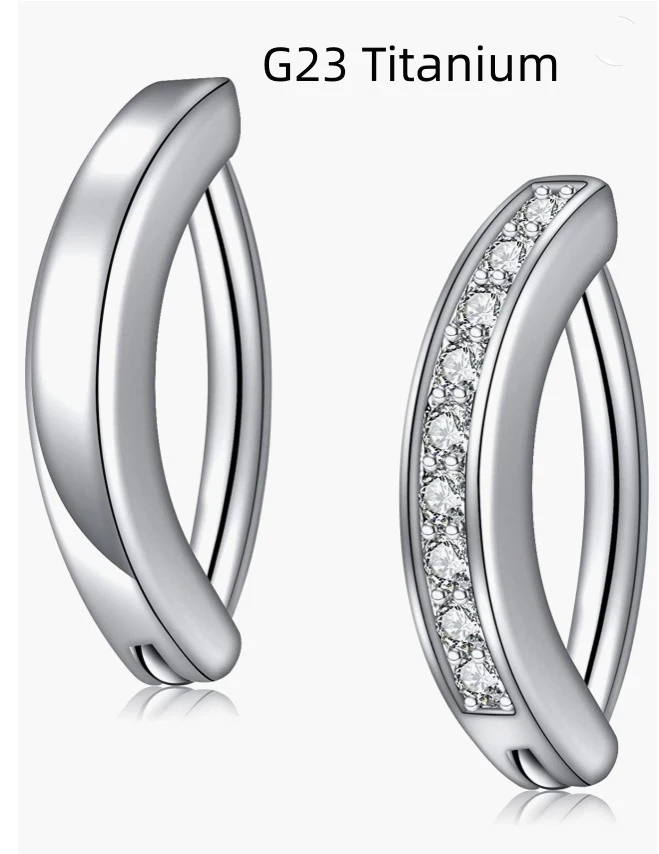 Ornement de nombril simple. Un bijou de nombril discret et facile à porter pour un look subtil et élégant. Idéal pour toutes les occasions et tenues.