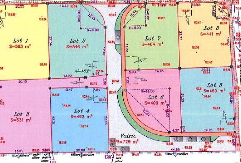  Vente Terrain à bâtir - 631m² à Albi (81990) 