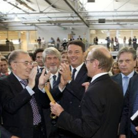 Renzi allam Palazzoli di Brescia