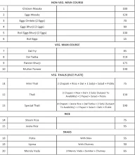 Arshan's Kitchen menu 1