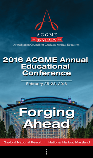 ACGME AEC 2016