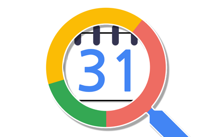 Google Search date range shortcut chrome extension