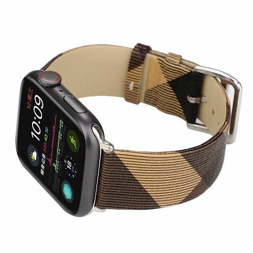 Title 1, Fashion Plaid Leather Watch Strap, add classic ...