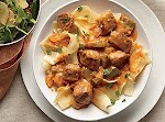 Pork Tenderloin Paprikash with Egg Noodles was pinched from <a href="http://www.myrecipes.com/recipe/pork-tenderloin-paprikash-50400000132707/" target="_blank">www.myrecipes.com.</a>