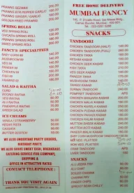 Mumbai Fancy menu 8