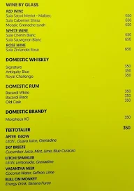 The Roof Top Lounge menu 3