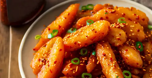 Honey Chilli Potato [Serves1-2]