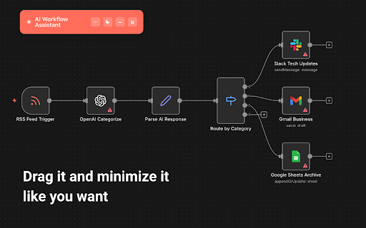 n8n AI Workflow Assistant screenshot 2