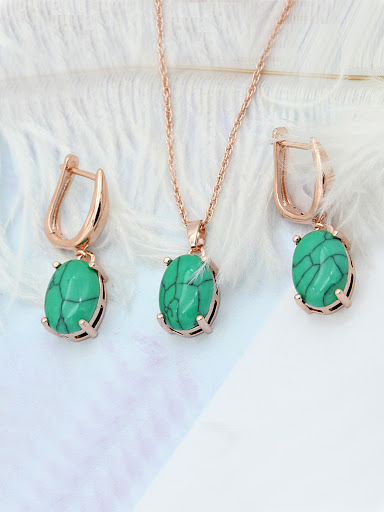 Title 24, Personalized Solid Color Dual-use Short Necklac...