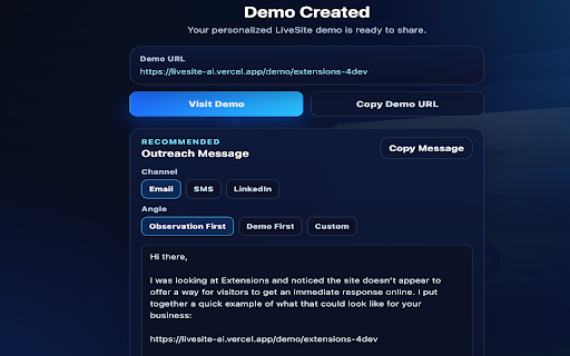 LiveSite AI for GHL Agencies screenshot 2