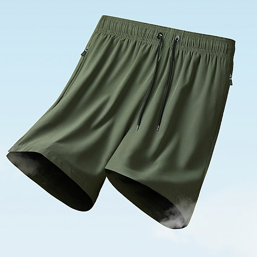 Title 2, Fitness Quick-drying Cropped Loose Beach Pants ...