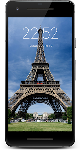 Paris Eiffel Tower Lock Screen HD(圖1)-速報App