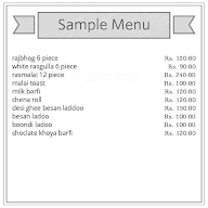 Shree Lalji Sweets menu 1