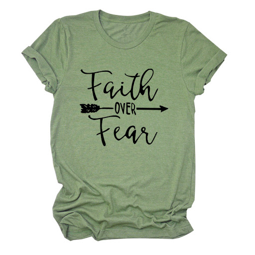 Title 7, Womens Casual Round Neck Short-Sleeved T-Shirt