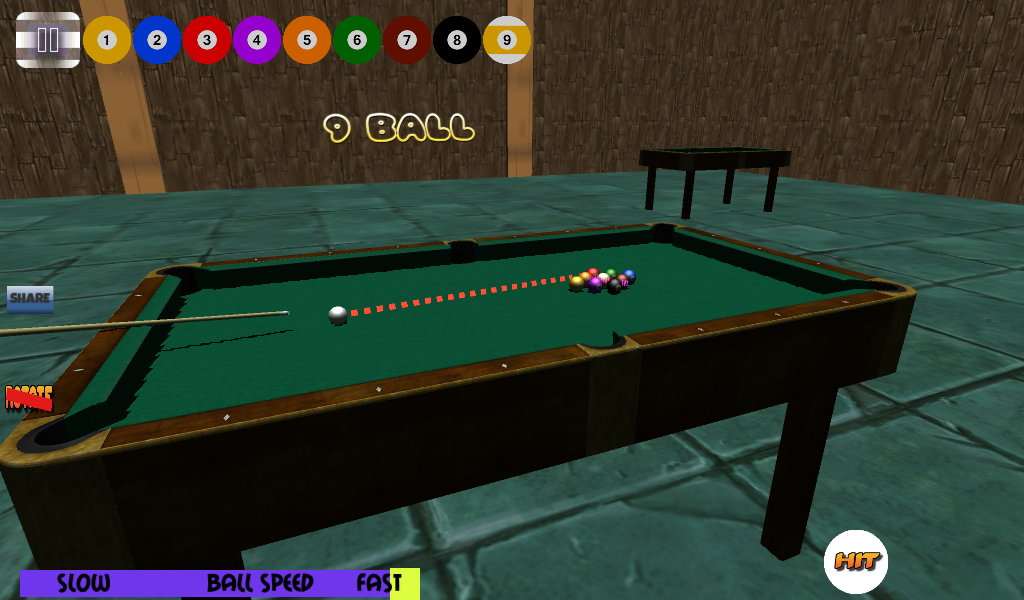 3d Pool Snooker Game